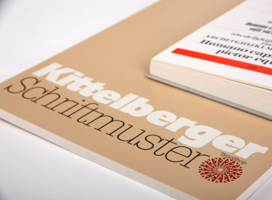 Kittelberger Schriftmuster-Buch – Kompetenz im Bereich Schriften