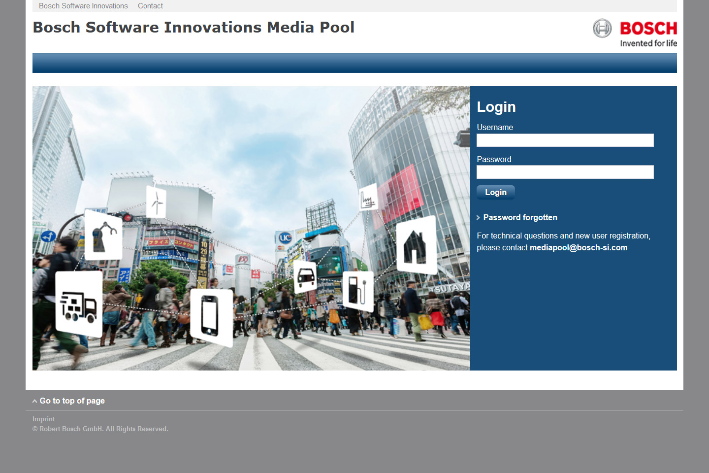 Bosch Software Innovations - Media Pool Detail