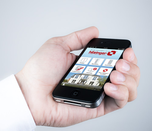 Hilzinger - App für Planung von Fenster und Türen
