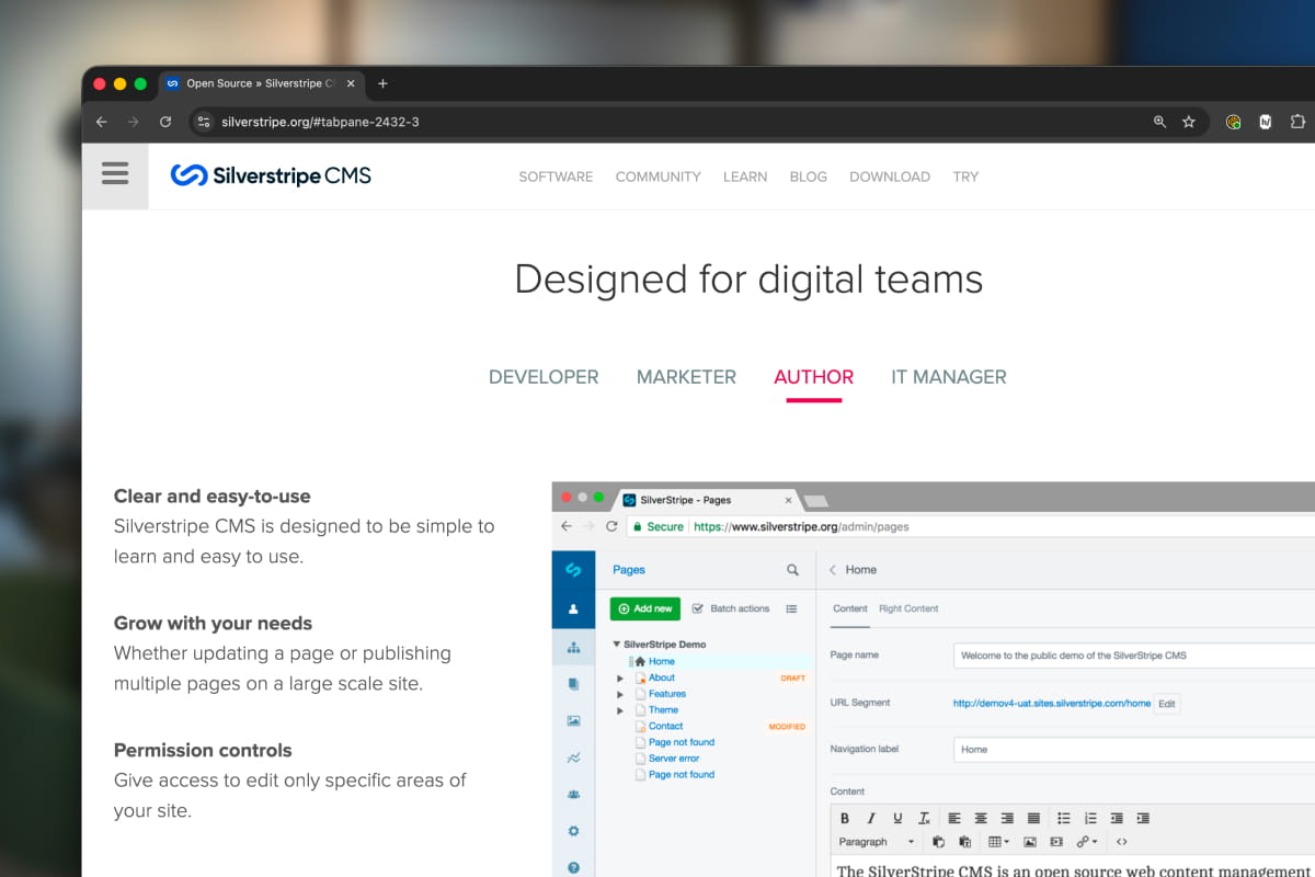 Silverstripe CMS